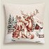 Декоративная наволочка "Гобелен" Алтай олени 45*45 (±2) см