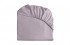Простыня на резинке Мако-сатин "Primavelle" дымчато-лиловый 180*200 высота 28 см