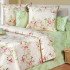 Постельное белье Перкаль Премиум Valencia- Ameli зеленый 1.5 спальный
