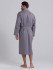 Халат мужской вафельный "Vien" Comfort серый 56 (4XL)