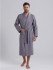 Халат мужской вафельный "Vien" Comfort серый 56 (4XL)