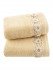 Комплект махровых полотенец 2 шт. "Karna" Country V2 50*90 см