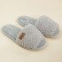 Тапочки женские "Woolhouse" Роми серый 36/37