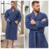 Халат мужской вафельный "Vien" Liberty denim 52 (2XL)
