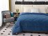 Покрывало двустороннее "Sofi De Marko" Монако синий Евро макси, 220*240 см