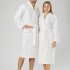Халат вафельный  Шалька белый 50-52 (XL/2XL)
