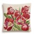 Декоративная наволочка "Гобелен" Тюльпаны моей любимой открытые 45*45 (±2) см