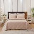 Покрывало  с наволочками Ариэль светло-бежевый 240*260 см