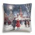Декоративная наволочка "Гобелен" Москва Салют Красная площадь 45*45 (±2) см