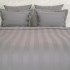 Постельное белье Urban Classic Страйп сатин- 2964 антрацит 2 спальный