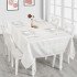 Скатерть "Karna" Darvin белый 160*220 см