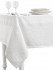 Скатерть "Karna" Darvin белый 160*220 см