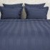 Постельное белье Urban Classic Страйп сатин- 3085 сапфировый 2 спальный
