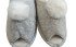 Тапочки женские "Lucky land" светло-серый открытые 41