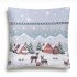 Декоративная наволочка "Гобелен" Новогодние подарки Оленята 45*45 (±2) см