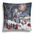 Декоративная наволочка "Гобелен" Москва Салют  45*45 (±2) см