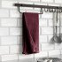 Полотенце махровое кухонное "DeNastia"  винный/D100416 35*75 см