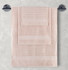 Полотенце махровое 1 шт "Karna" Flow пудра 50*90 см
