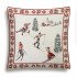 Декоративная наволочка "Гобелен" Зальцбург лыжники 45*45 (±2) см