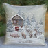 Декоративная наволочка "Гобелен" Северные олени 45*45 (±2) см