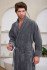 Халат мужской велюровый "Vien" Oliver grey 54 (3XL)