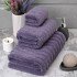 Полотенце махровое 1 шт "Ceylin's" Dalga фиолетовый 50*90 см