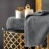 Полотенце махровое 1 шт "Karna" Akra серый 50*90 см