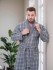 Халат мужской вафельный "Vien" Salvador grey 52 (2XL)
