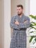 Халат мужской вафельный "Vien" Salvador grey 52 (2XL)