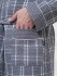 Халат мужской вафельный "Vien" Salvador grey 52 (2XL)