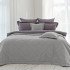 Покрывало  с наволочками Rigina 3258 графитовый 240*260 см
