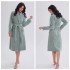 Халат женский велюровый "Vien" Trendy pistachio 46 (M)