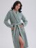 Халат женский велюровый "Vien" Trendy pistachio 46 (M)
