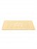 Коврик для ног в ванную 1 шт "Arya" Winter Soft желтый 50*70 см